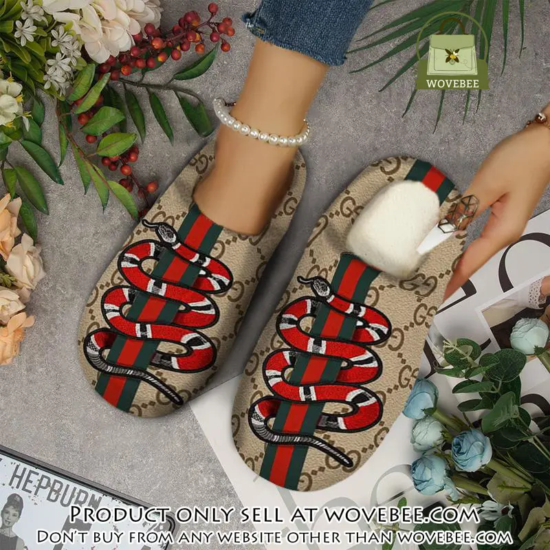 Gucci fleece slippers luxury inhouse slippers ihs1012 wvb0836317